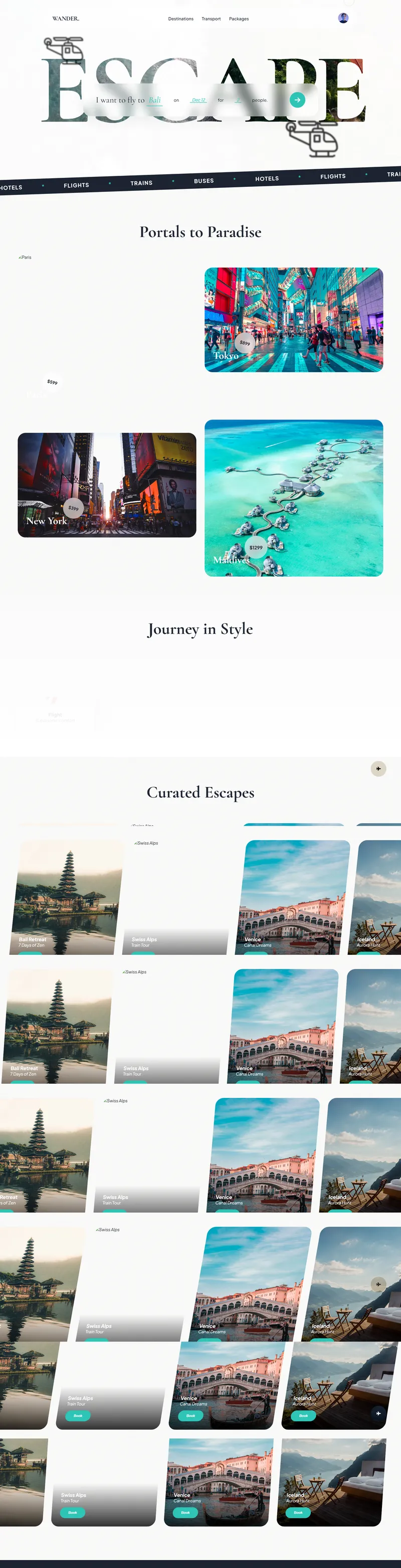 Travel Platform Preview